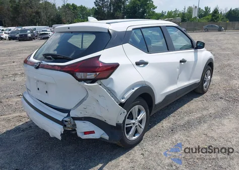 2024 Nissan Kicks S Xtronic Cvt из США, поврежденный, VIN 3N1CP5BV4RL545989